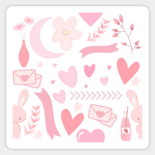 Sweet and Pink Sticker